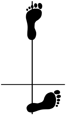 Kokutsu-dachi feet