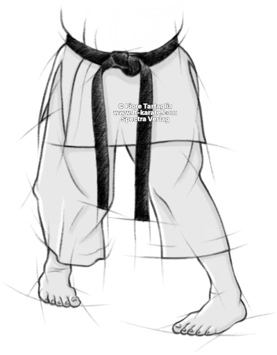 Sanchin-dachi legs